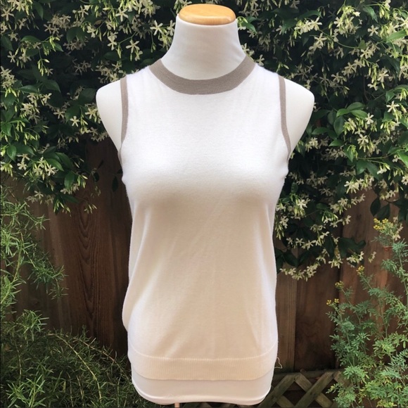 J. Crew Tops - J CREW COLLECTION Italian Cashmere Shell Top